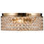 Plafonnier encastré en cristal spoutnik 2 lumières Westerfield-110399852