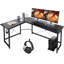 Majoch Adjustable L-Shaped Computer Desk