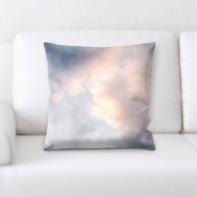Microsuede Throw Pillow
