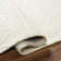 Rectangle Ronya Polyester/Wool Area Rug in Cream