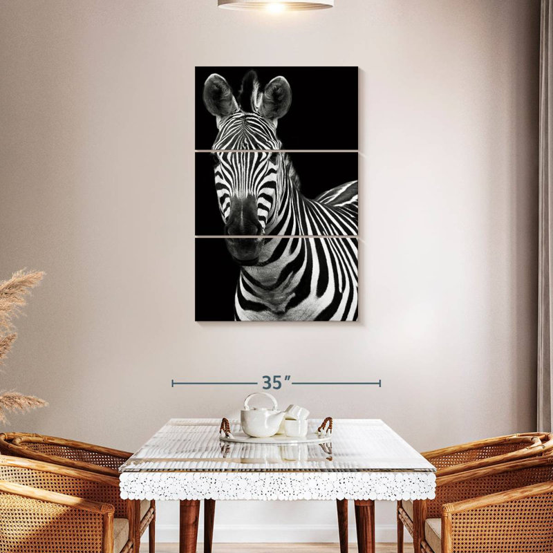 Brampt Zebra Stripes Pattern IV, 45" H x 28" W