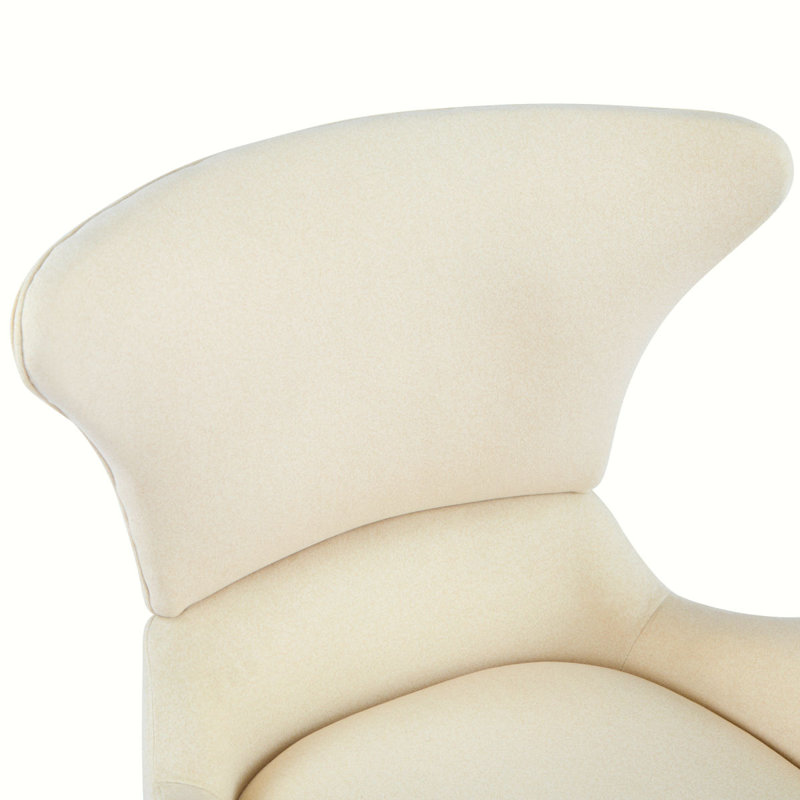 Chaise d'appoint moderne en polyester beige avec espace de rangement pour animaux de compagnie - capacité de 330 lb, chaise longue de salon, conception élégante et durable