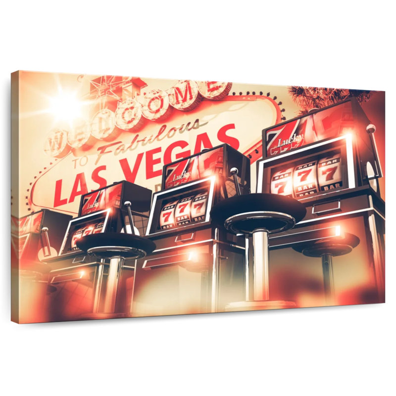 Panneau de bienvenue du casino de Senne à Las Vegas, H 24 po x l 36 po