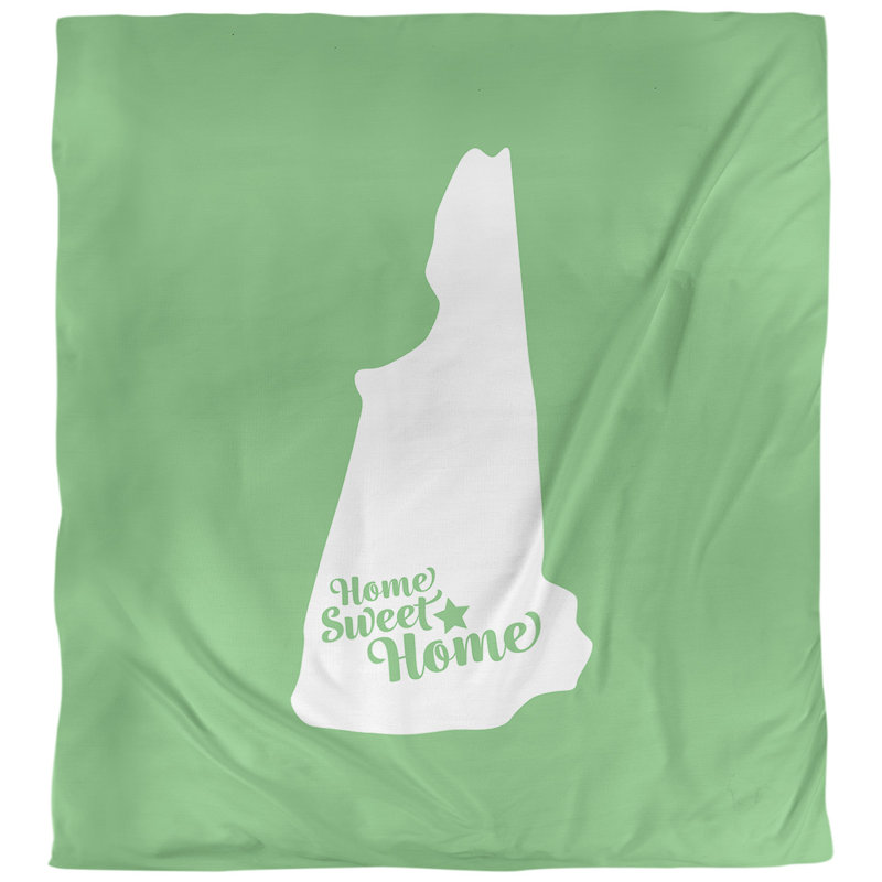 Housse de couette concord doux, Microfibre, Housse de couette pour lit simple, Vert