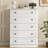 5 Drawer 29.5'' W Wood Modern Drawer Dresser-1305036836