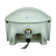 Small Vanity U-Shaped Wall Mount Bathroom Sink with Faucet and Overflow