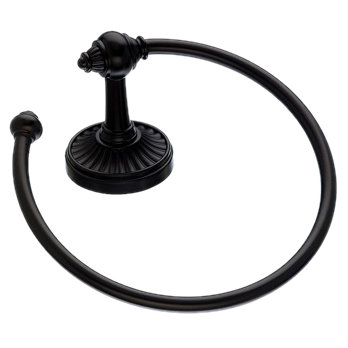 Tuscany Bath Towel Ring, Oiled Rubbed Bronze