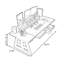 Bureau debout blanc en bois manufacturé-1619456278-1619456283