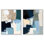 Seafoam set Canvas Set of 2 Coastal Abstract by 