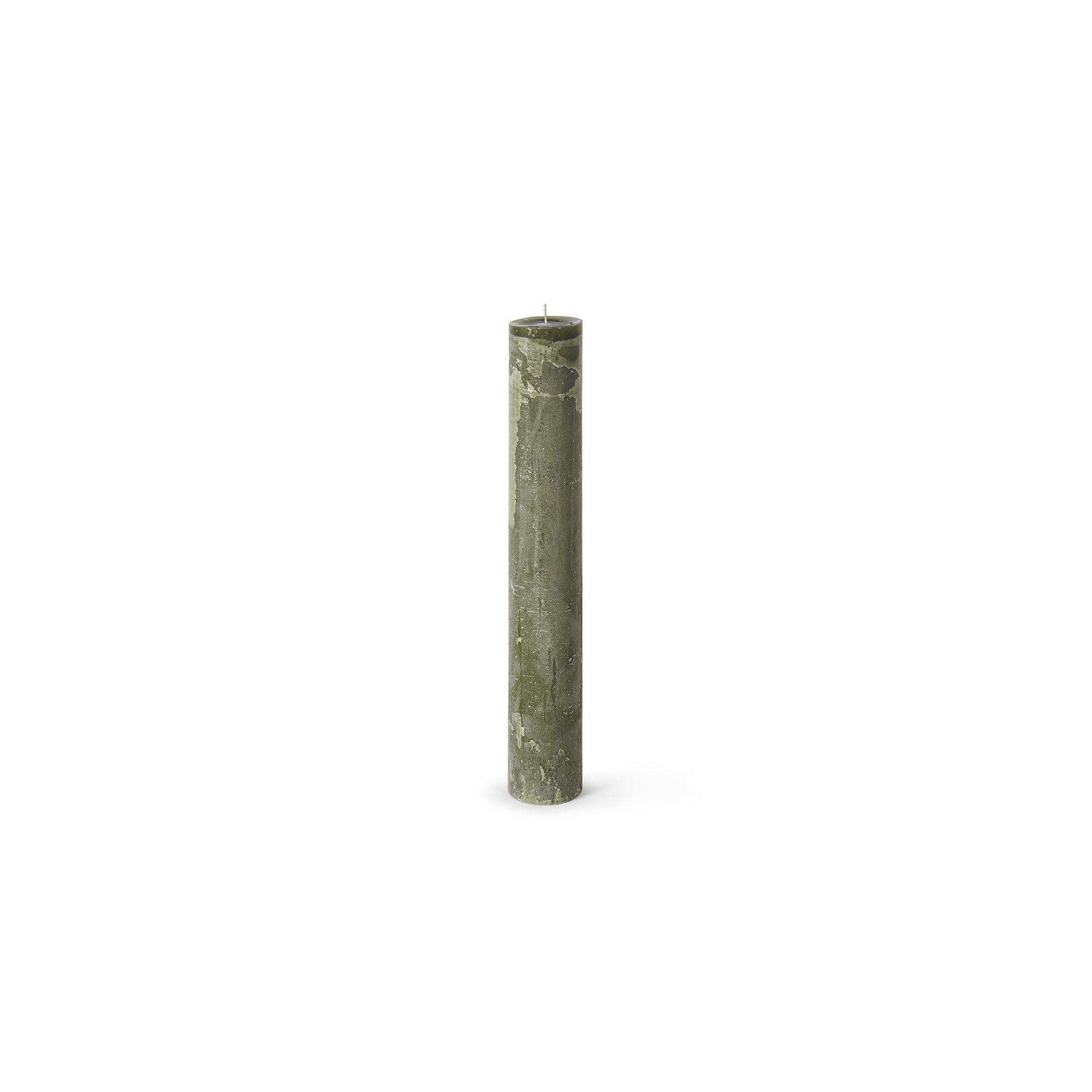 Unscented Pillar Candle, 17.75" H x 2.75" W x 2.75" D, Linen