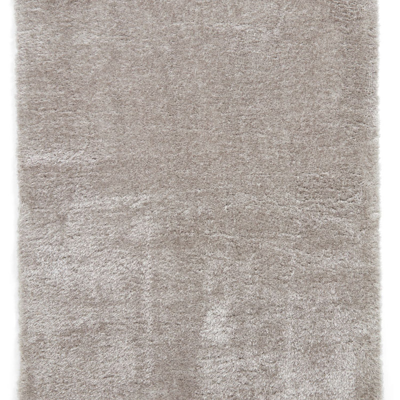 Lux Shaggy area rug Machine Woven Rectangle Silver, Rectangle 120 x 170cm