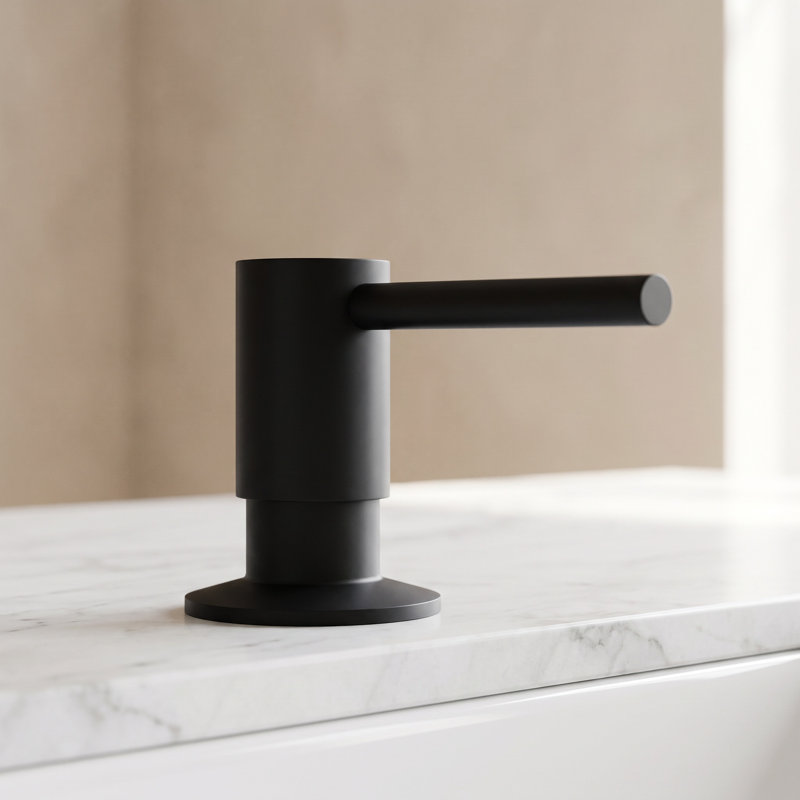 10 oz. Bolton Kitchen Soap Dispenser, Matte Black
