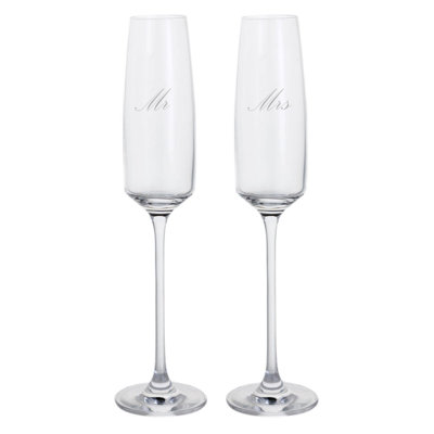 Elevate Flute Pair - Mr & Mrs