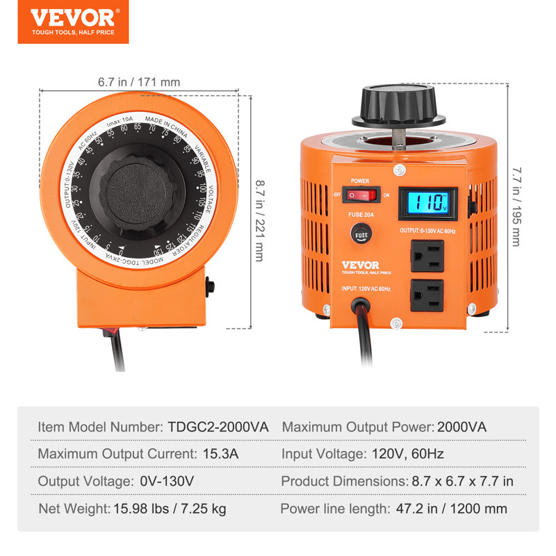 Transformateur électronique 110V