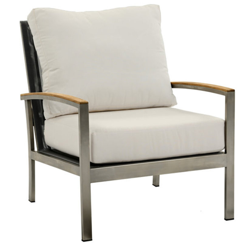Avanti Outdoor Teak Conversation Set, Natural
