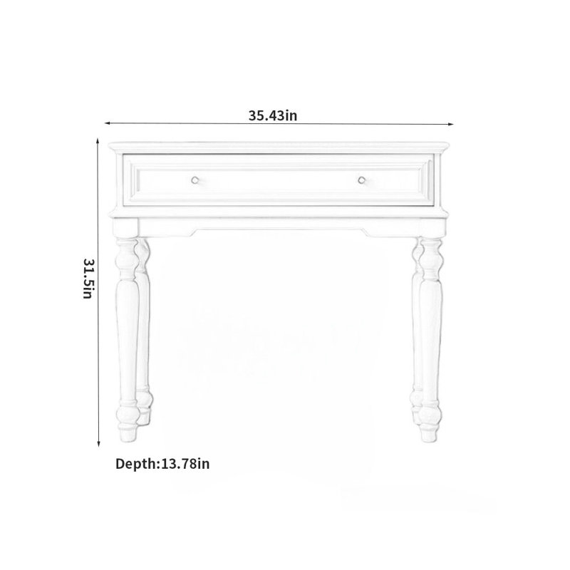 Simple Solid Wood Dresser