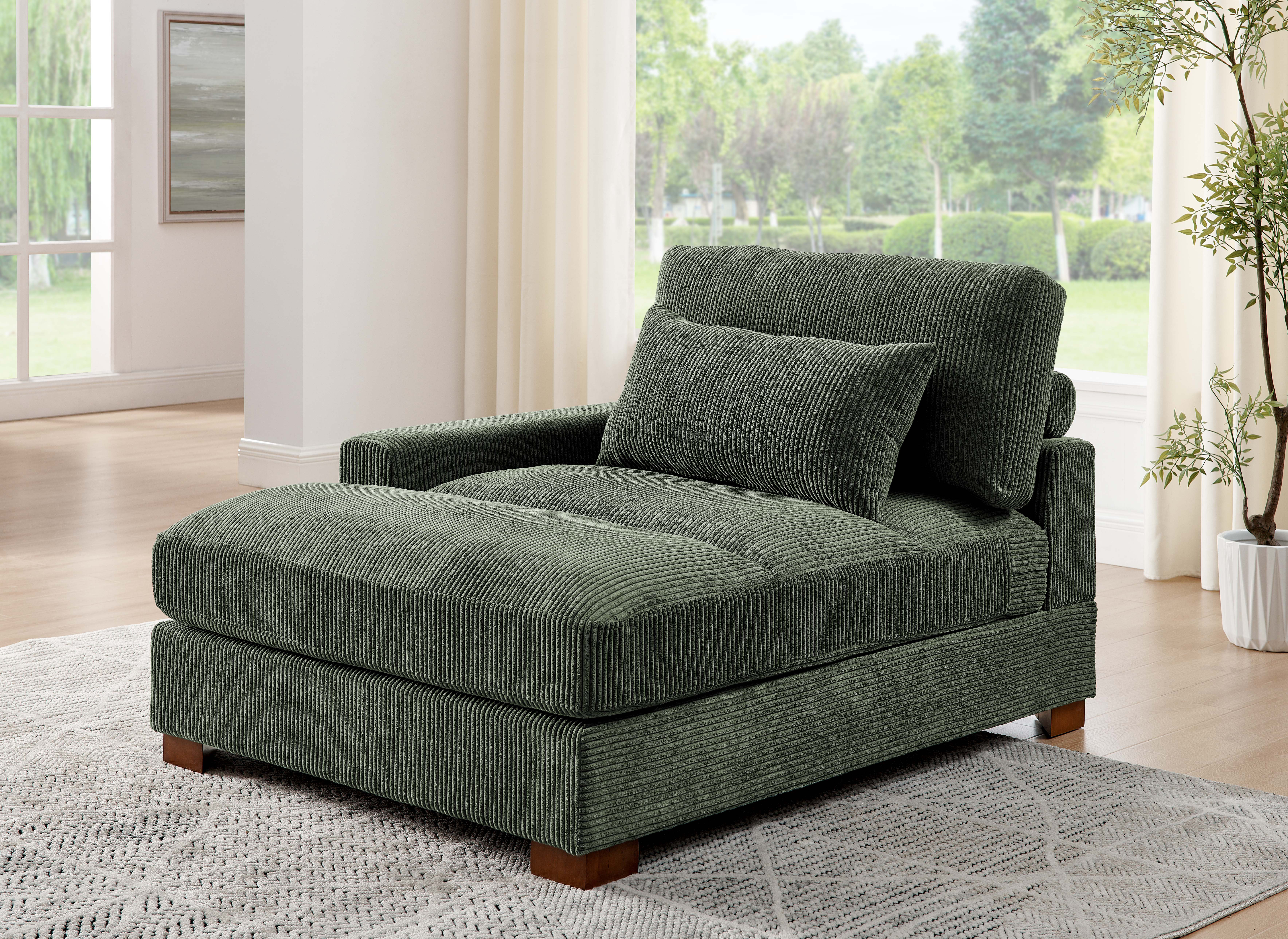 Wade Logan® Ariee Upholstered Chaise Lounge & Reviews | Wayfair