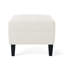 Pour le repose-pieds et les sièges supplémentaires, structure en bois de bouleau, tissu de qualité, 22,76 po x 27,58 po, 18,98 po. Élégant avec pieds de coussin confortables, P l 18,98 po-390245263
