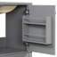 Meuble-lavabo 30 po avec lavabo, une porte avec tablette et trois tiroirs, porte à fermeture en douceur-126232991