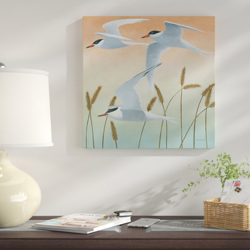 « free as a oiseau ii », reproduction d’impression sur toile tendue, H 37 po x l 37 po x P 1,5 po, Toile tendue