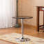Table de bar réglable noire en bois et métal-184167591