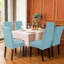 Soft Stretchy Box Cushion Dining Chair Slipcover-1937811178