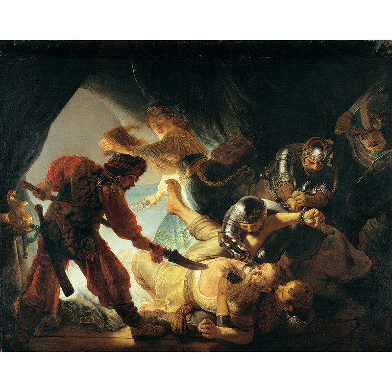 L'aveuglement de Samson, H 19 po x l 24 po