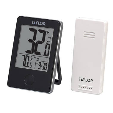 Wireless Indoor and Outdoor Thermometer with Barometer