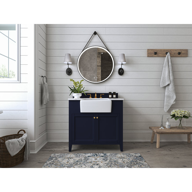 Adeline 36'' W Single Vanity, White