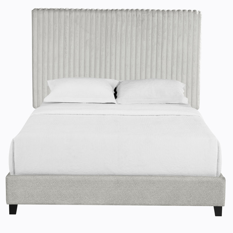 Lit plateforme tapissier Arale, Grand