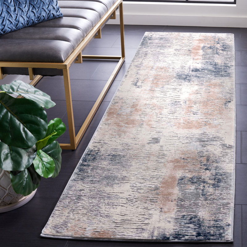 Vogue Performance Abstract Rug, Runner 2' x 8'