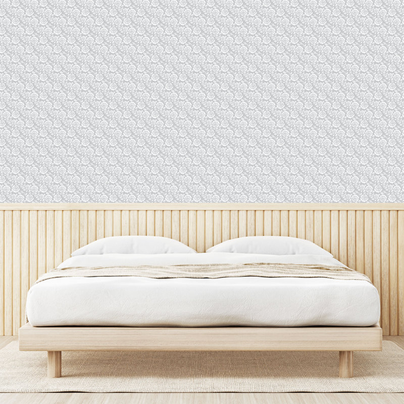 Rouleau de papier peint adhésif Intisaar, L 13 po x L 100 po