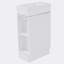 Ensemble de meuble-lavabo simple 18,6 po avec dessus en céramique Haflinger
