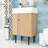 21.6" Bathroom vanity with Single Ceramic Sink