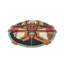 Abstract Area Rug in Orange/Red/Black/White-57906921