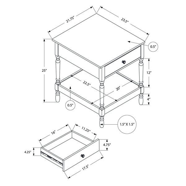 Dimensions du produit