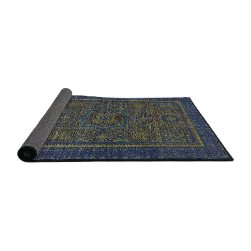 Tapis abstrait moderne 1325, Rond 8 pi