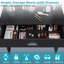 80x40x140cm Makeup Vanity Desk with Lights,A slide drawer Large Mirror,USB Outlet-629718161
