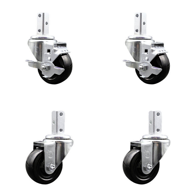Hard Rubber Casters