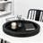 Round Decorative Tray For Farmhouse Decor, Wooden Serving Tray For Coffee Table, Kitchen, Living Room, And Bathroom Organization-142362553