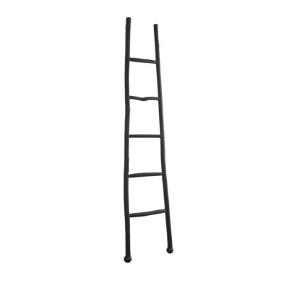 Antonitte 72.75'' Solid Wood Blanket Ladder