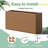 Metal Planters Box– Rectangular Large Brown Planter for Outdoor Plants and Garden Use,Sleek Planter Box with Drainage Holes ,Vegetables and Flowers-438762095-438762000