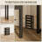 Storage Upholstered Headboard Metal Headboard With Charging Station LED Light And USB Port-1503872574-1503872571