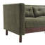 Canapé à accoudoirs carrés en polyester touffeté l 78 po Finchley-1496723217