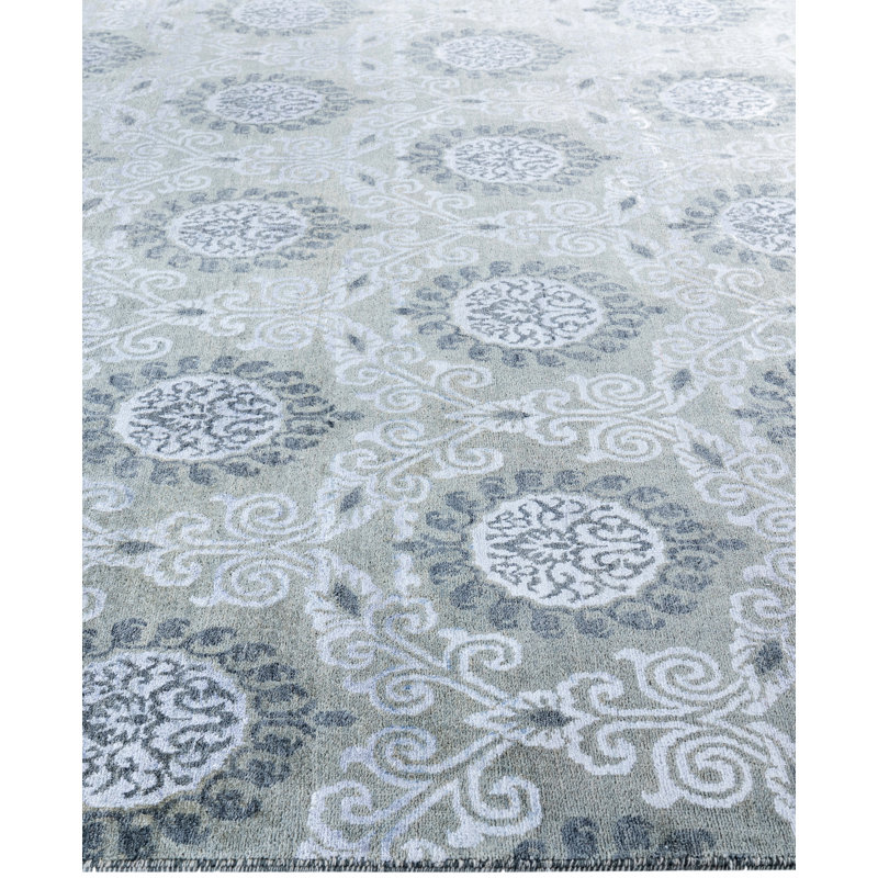 Overdyed One-of-a-Kind 8' 1" X 10' 2" Hand Knotted Area Rug