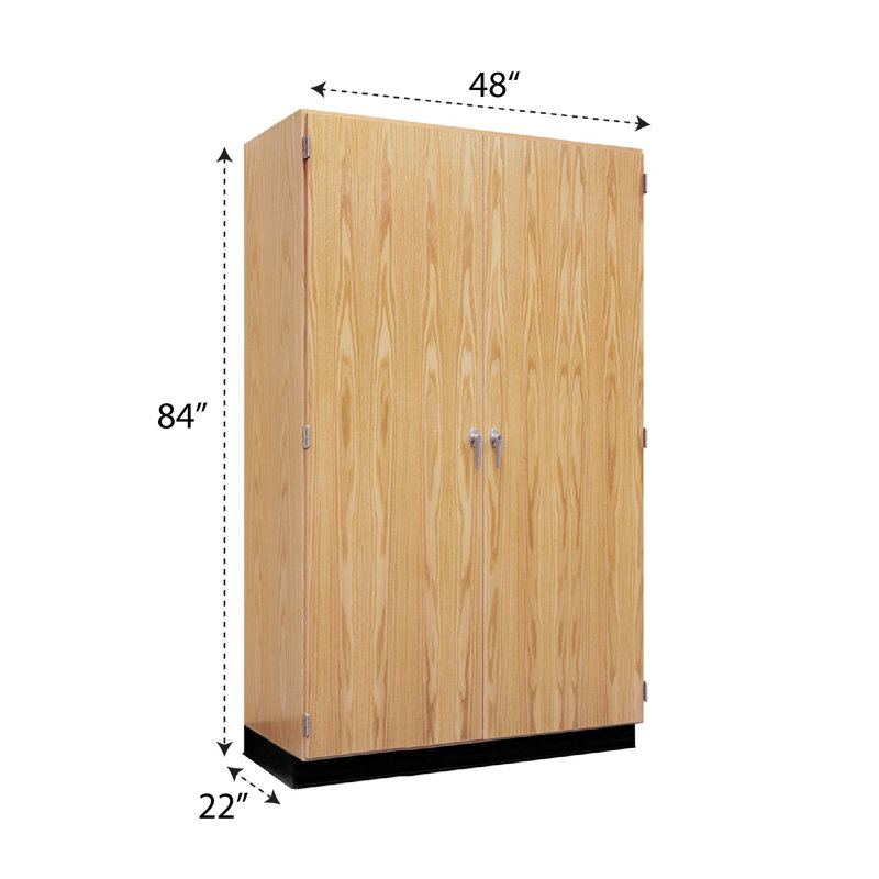 Hinged Manufactured Wood Classroom Cabinet