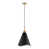 Matte Black/Burnished Brass selected