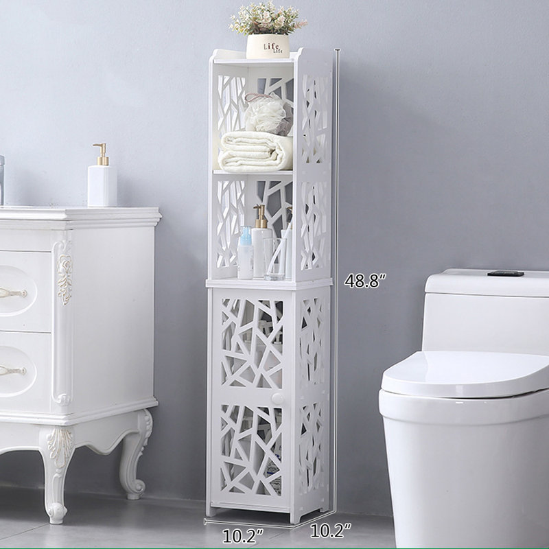 Étagère de salle de bain en PVC