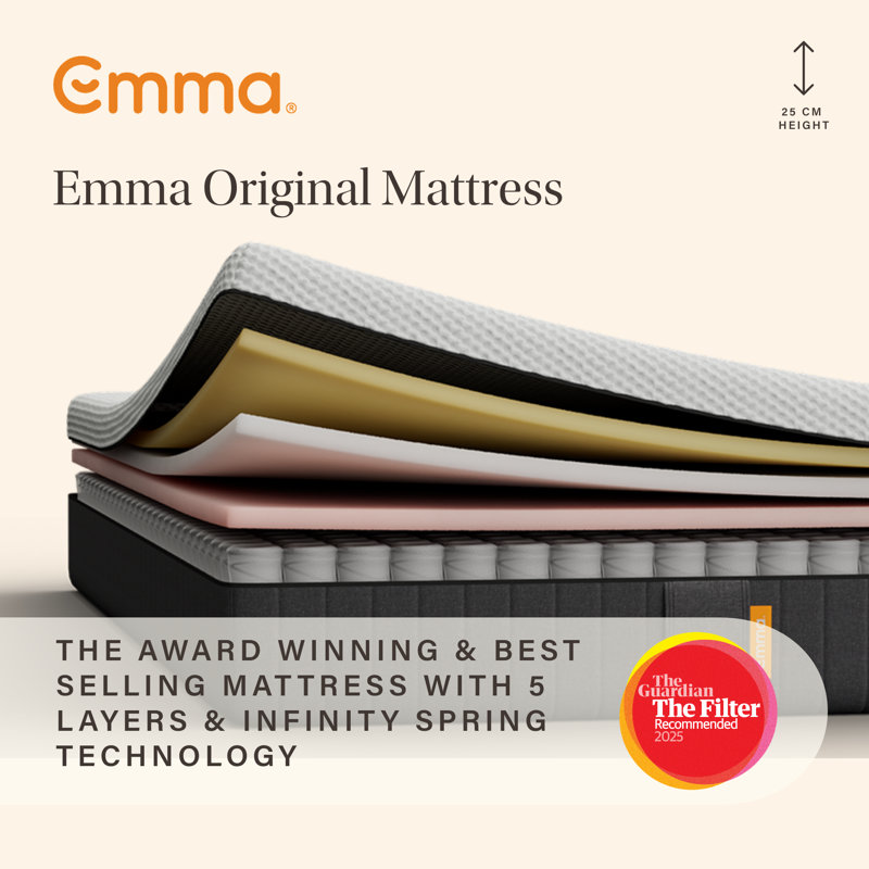 Emma Original Mattress - 2025 version, Small Double (4')