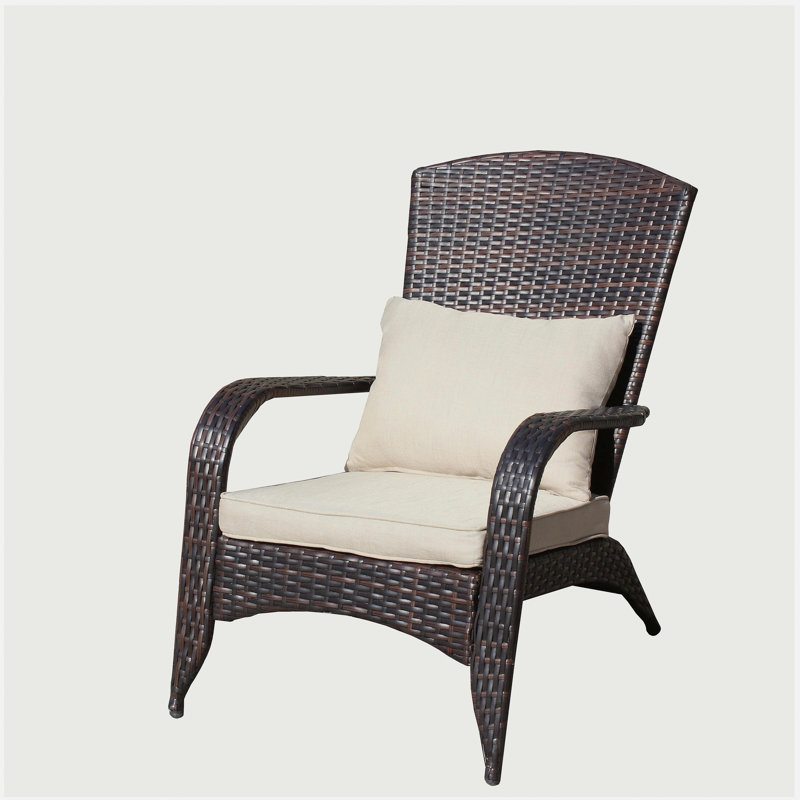 Chaise d'extérieur rembourrée